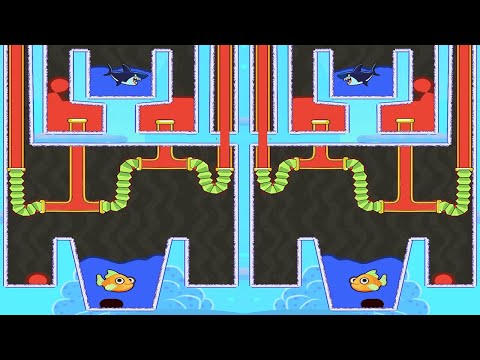 Save the Fish Game || Pull the Pin || All Levels 3341-3355 fishdom ##219