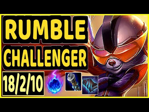 BEANSU (RUMBLE) vs FIORA - 18/2/10 KDA TOP CHALLENGER GAMEPLAY - EUW