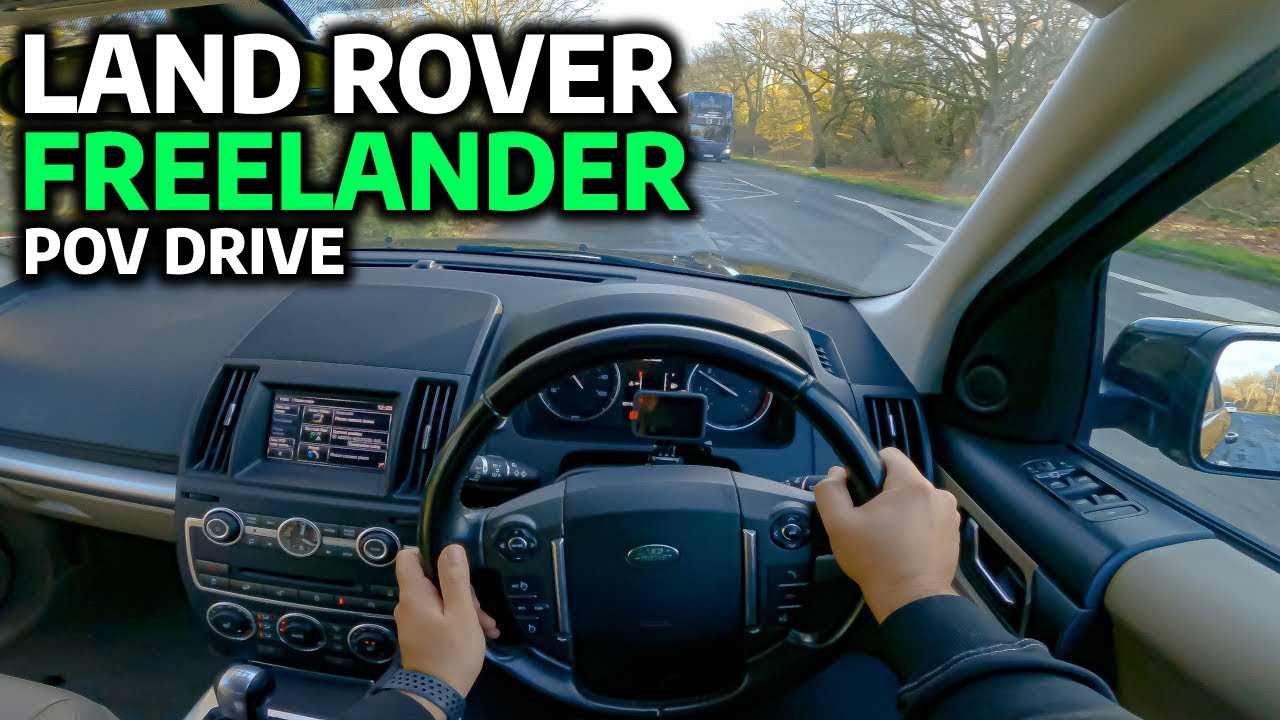 LAND ROVER FREELANDER 2 TD4 2.2 SE TECH - POV TEST DRIVE & REVIEW (UK)