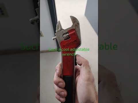 The Coolest Adjustable Wrench #tools #adjustable
