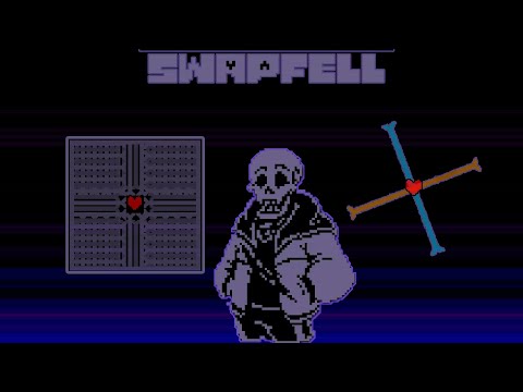 SwapFell Papyrus phase 1-2 by ZhaZha Old Version Complete (phase 1 No Hit) |Undertale Fan-Game|