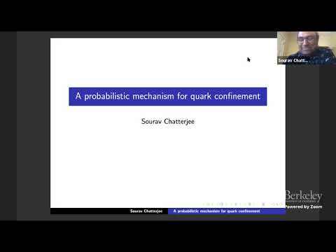 A Probabilistic Mechanism for Quark Confinement