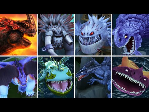 ALL 12 LEGENDARY DRAGONS - Dragons: Rise of Berk