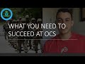 Marine OCS: What Made Me Successful