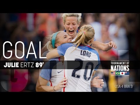 WNT vs. Brazil: Julie Ertz Goal - July 30, 2017