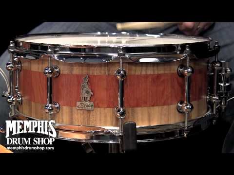 Brady 14 x 5.5 Lemon Gum/Black Butt/Lemon Gum 3 Ring Block Shell Snare Drum (3RB1455LGBBLGNS)