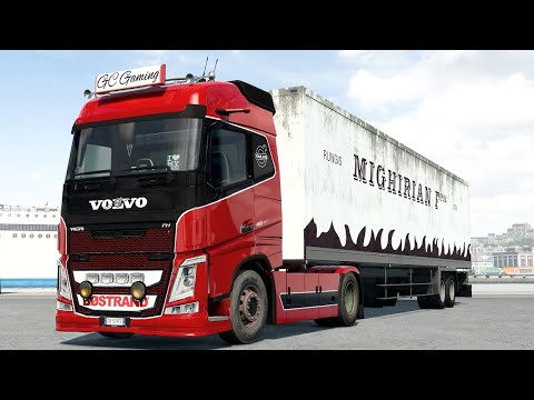 ETS 2 RPIE VOLVO FH16+ D13K ENGINE PNG+RESHADE  🇮🇹 CASSINO - PESCARA 🇮🇹 [4K]