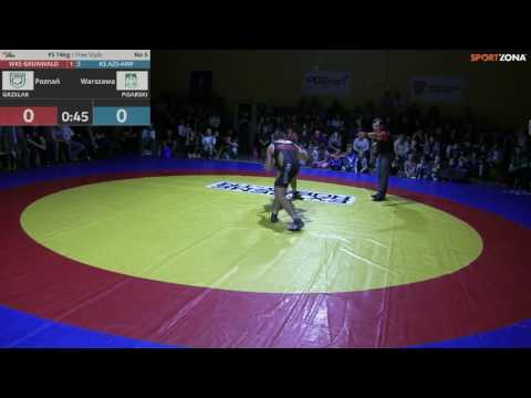 KLZ: Andrzej GRZELAK (WKS Grunwald) - Mateusz PISARSKI (AZS AWF) - FS74