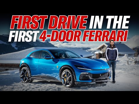Driving The NEW Purosangue, Ferrari's First 4-Door Production Car | Henry Catchpole's Review