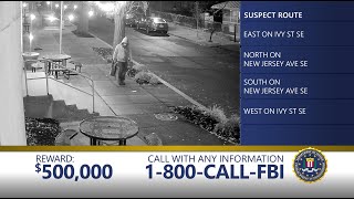 Updated: Seeking Information on Capitol Hill Pipe Bomb Suspect