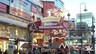 preview picture of video 'Steglitzer Weihnachtsmarkt, Schloßstraße 1, 12163 Berlin, 17. Dezember 2013. Forum Steglitz. 1'