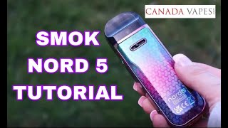 CV | SMOK Nord 5 Tutorial: Amazing new upgrade from SMOK