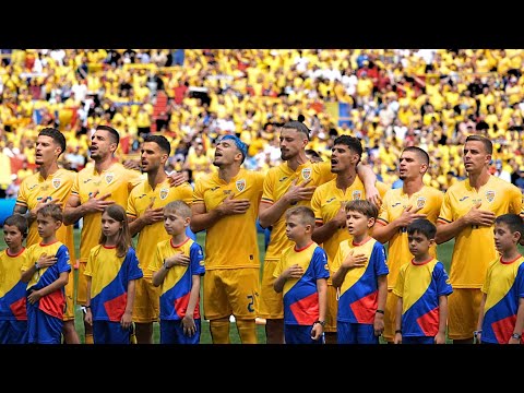 Romanian Fans Sing National Anthem with Pride | Best Anthem at EURO 2024