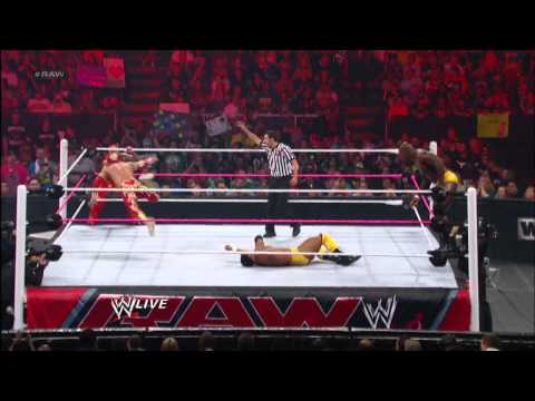 Rey Mysterio & Sin Cara vs. The Prime Time Players - WWE Tag Team Title No. 1 Contenders' Tournament