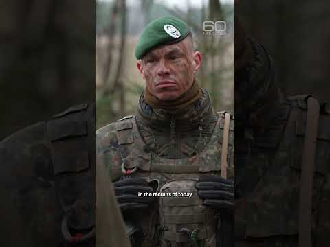 60 Minutes watches German military recruits in basic training #shorts