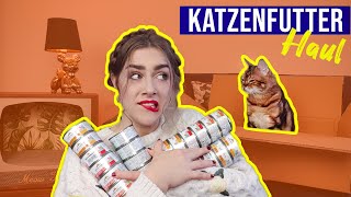 Katzenfutter Monatseinkauf / Haustier Haul / Nassfutter & Co - was bes