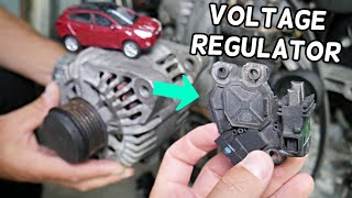 HYUNDAI TUCSON ALTERNATOR OVERCHARGING, ALTERNATOR NOT CHARGING, VOLTAGE REGULATOR REPLACEMENT