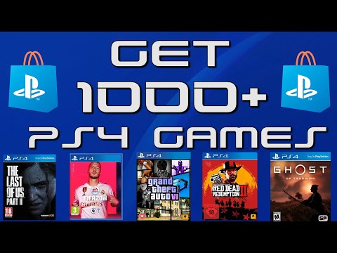 How to get 1000+ PS4 games for FREE in 30 seconds!