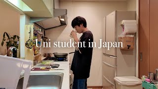 Japanese uni student vlog 🇯🇵 My grandma’s death anniversary 💐 making Japan's traditional pork soup 🍲