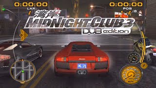 Midnight Club 3: Lamborghini Murcielago - Atlanta Stages