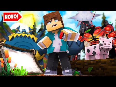 Minecraft: NOVO PIXELMON COM ULTRA BESTAS / ULTRA BEAST !!!