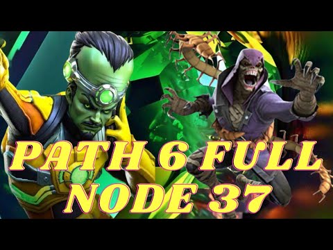 Alliance war #provocateur tactics Path 6 !! Leader vs personal space regeneration (Node 37)