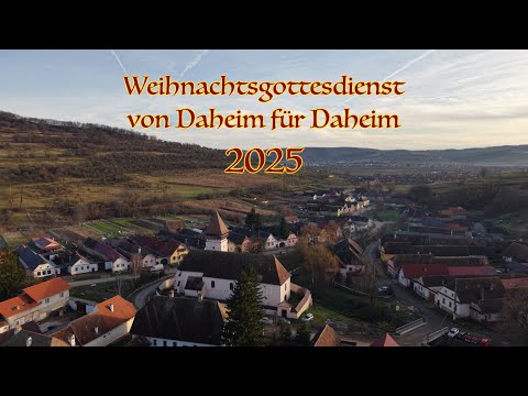 Christmas service 2025 from home for home in Großalisch