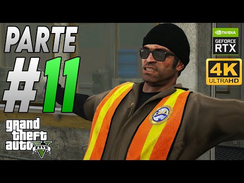 Grand Theft Auto V (4K 60fps) | PC Walkthrough | Sub Español | Parte 11 |