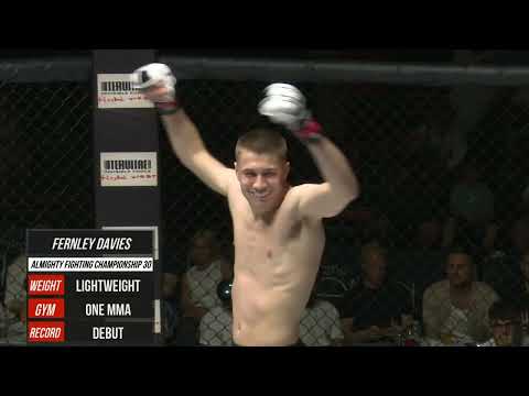 Almighty Fighting Championship 30 - Fernley Davies vs Nathan Kendrick