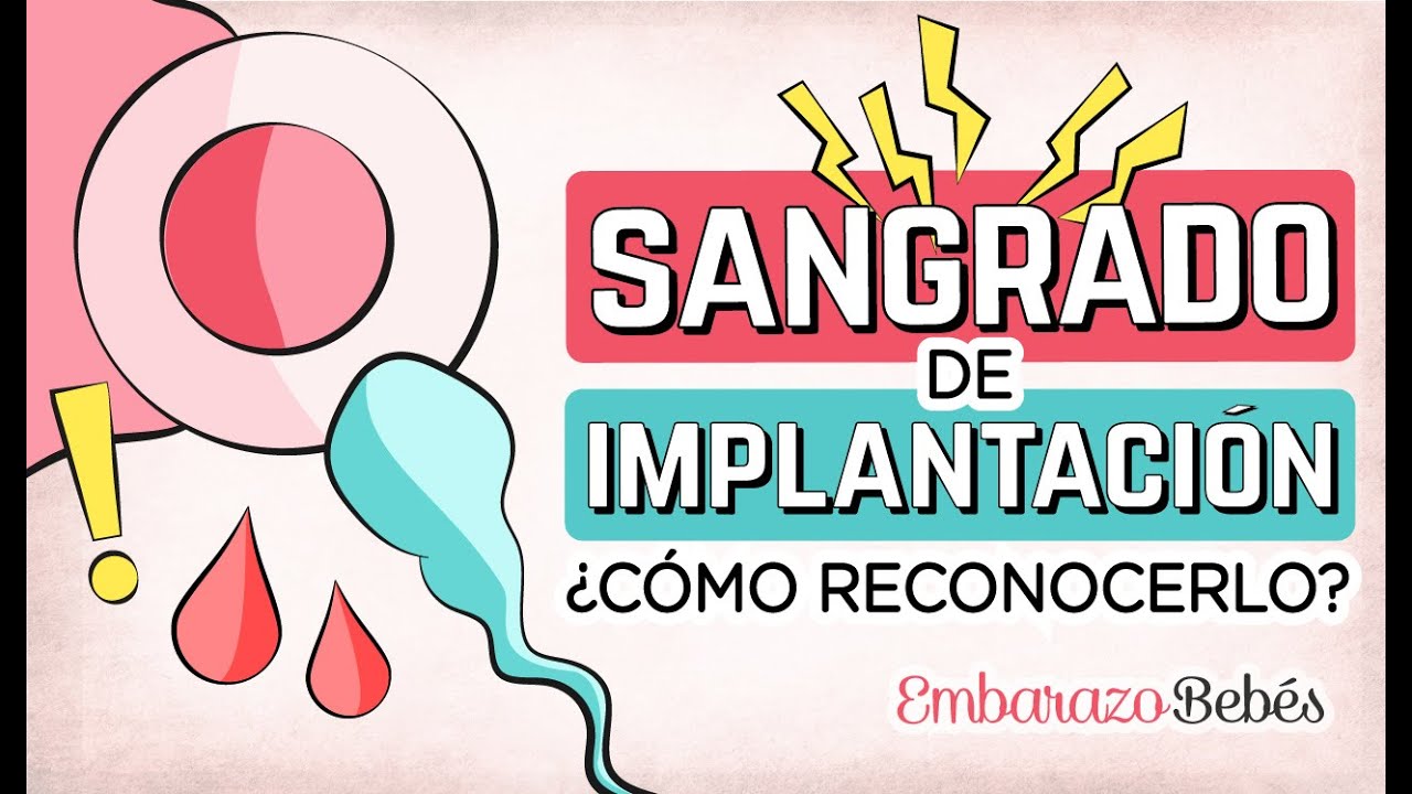 SANGRADO DE IMPLANTACIÓN o REGLA 😲🌹 ¡Diferencias! **