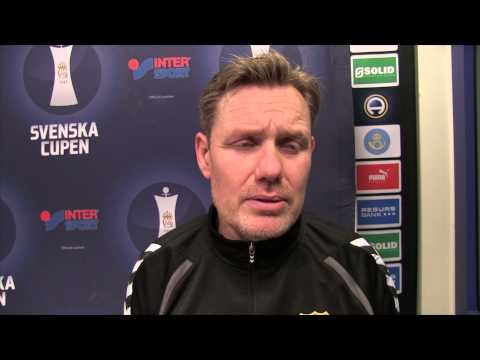 Thomas Askebrand efter förlusten mot Helsingborgs IF "Det känns surt"