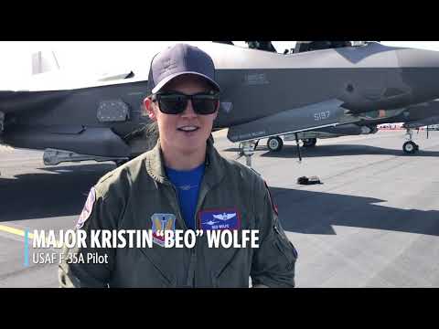 Meet ‘Beo’ Wolfe: An F-35 Fighter Pilot, She’s In Sacramento For The Capital Airshow