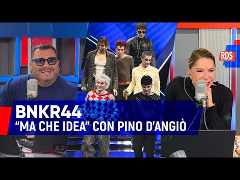 bnkr44: com'è nato il feat. con Pino D'Angiò sull'iconica "Ma quale idea" a Sanremo 2024