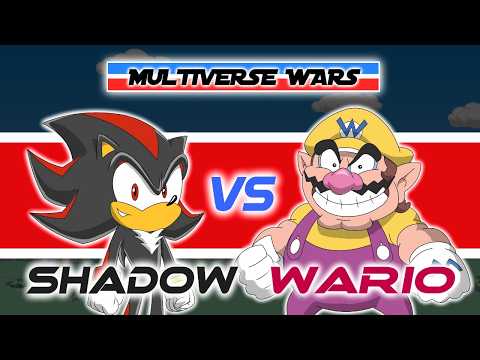 Shadow VS Wario - MULTIVERSE WARS! ⚫💥🌟