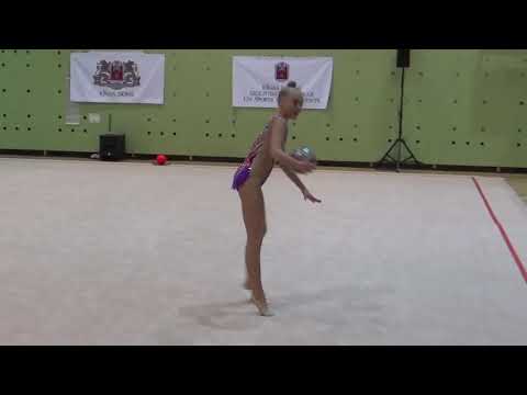 Patrīcija Feldmane ball Rīgas čempionāts mākslas vingrošanā 2019