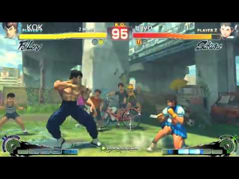 SSF4 AE: KOK (FeiLong) vs Uryo (Sakura) - Godsgarden 4