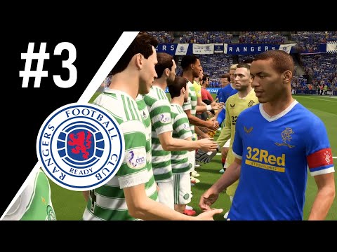 FIFA 22 // Career Mode // Rangers #3 // The biggest derby in the land