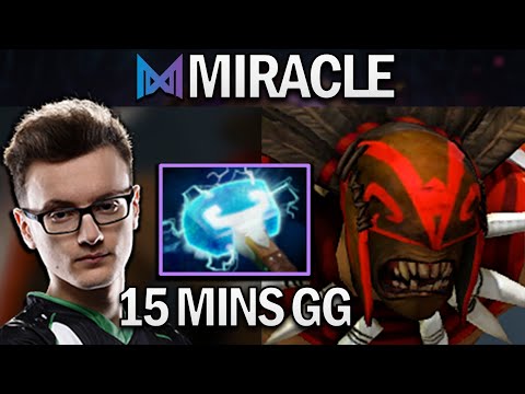 NIGMA.MIRACLE BLOODSEEKER - 15 MINS GG - DOTA 2 7.25 GAMEPLAY