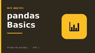 pandas for Beginners: Load, Inspect, Filter & Analyze Data Fast