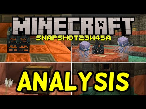 Mind-blowing Minecraft 23w45a Trial Chambers Analysis