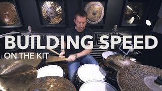 DRUM LESSON by Mike Johnston: Building Speed Around The Kit