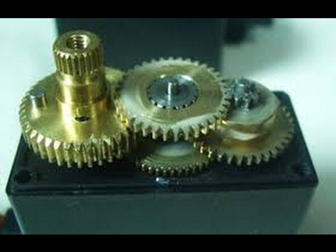 HACKED: Servo motor for continuous rotation