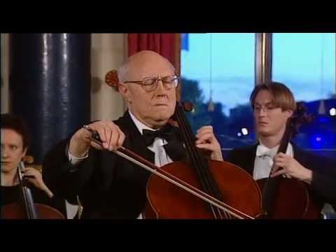Rostropovich - Villa Lobos- Bachianas brasileiras 1  , Preludio- Buckingham Palace 2002