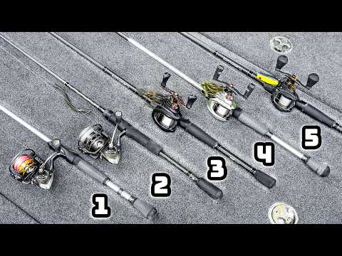 The 5 Fishing Rods EVERY ANGLER NEEDS (What Order To Buy)