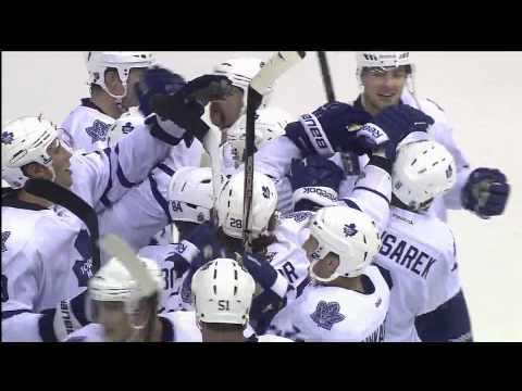 Leafs @ Wings - Mike Komisarek Scores In Overtime - 110930