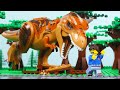 LEGO T Rex Attack LEGO Jurassic World T Rex Portal Chase Billy Bricks