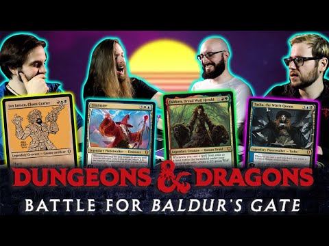 Jan Jansen vs Elminster vs Faldorn vs Tasha [EDH/Commander, Magic The Gathering Gameplay 2022]