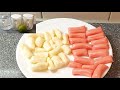 Ninac Luuwaani 2nooc Macmacaan SIDAN FUDUD U SAMEYSO CUNTO SOMALI SOMALI FOOD ARABIC FOOD WARARKII U