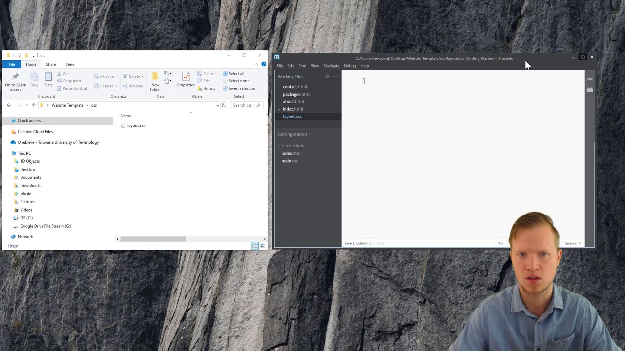 8. Website Design - Website Template (HTML and CSS)