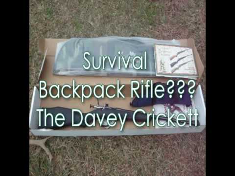 The Davey Crickett Youth/Survival Rifle .22 LR L S
